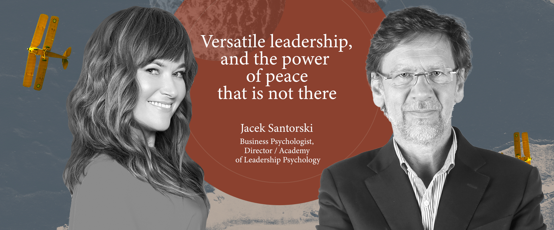 Versatile leadership, and the power of peace, that is not there